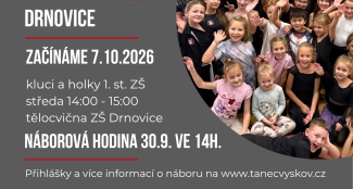 Taneční přípravka Drnovice